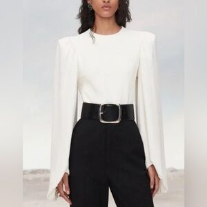 Zara Ballon Sleeve Blouse